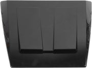 Vendesi Dorsale di Ventilazione Auto in ABS - Nero Lucido - Facile da Installare - Dissipazione del Calore - Accessori Universali - Ingresso d'Aria