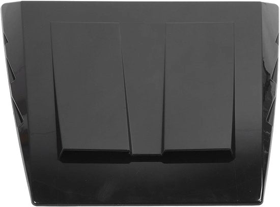 Vendesi Dorsale di Ventilazione Auto in ABS - Nero Lucido - Facile da Installare - Dissipazione del Calore - Accessori Universali - Ingresso d'Aria