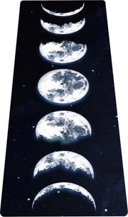 Mat di yoga portatile, pieghevole, leggero per allenamento, ideale per yoga, pilates, bikram, stretching, esercizio e movimento (183 cm x 61 cm x 1,5 mm)