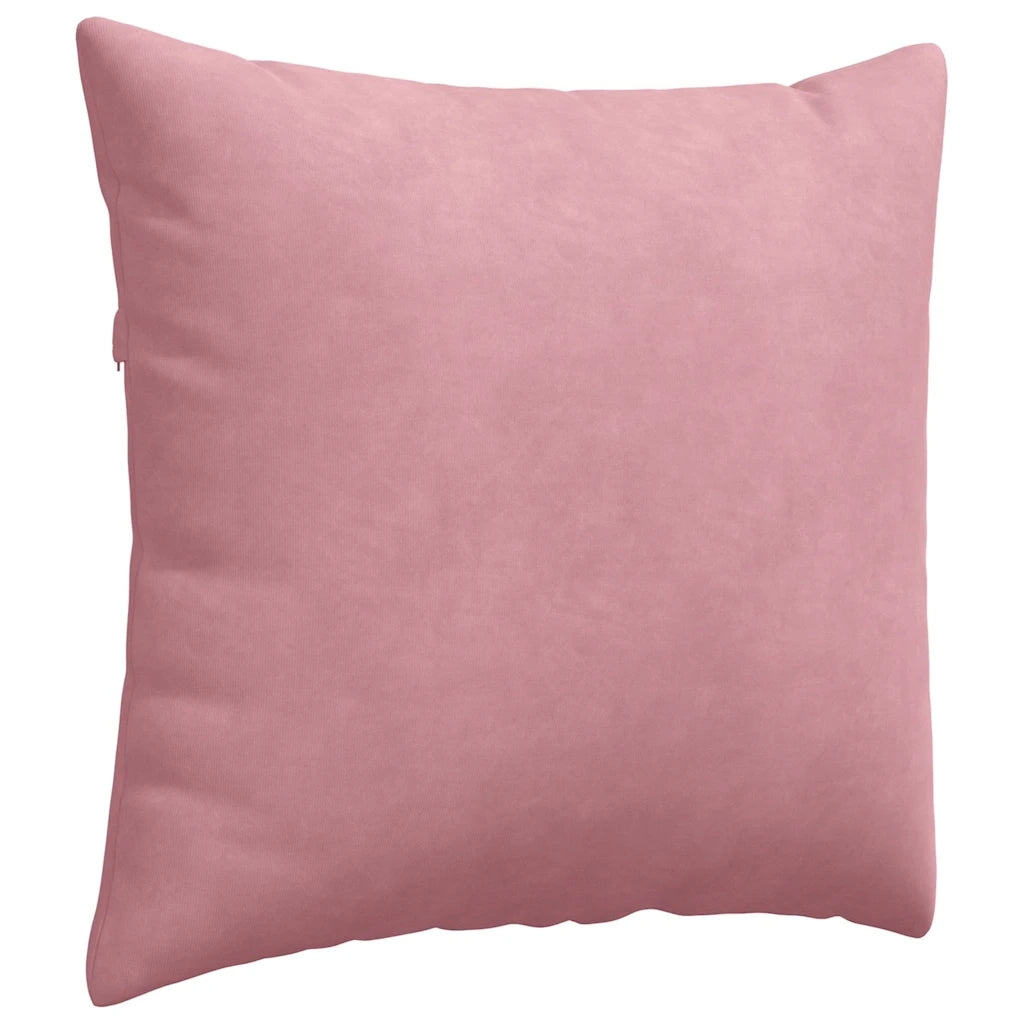 Cuscini da Divano 2 pcs Rosa 50 x 50 cm Tessuto in Cords 42013975