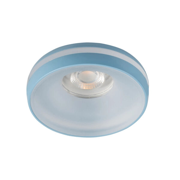 Faretto incasso ELICEO blu tondo Kanlux GX5.3/GU10 10W