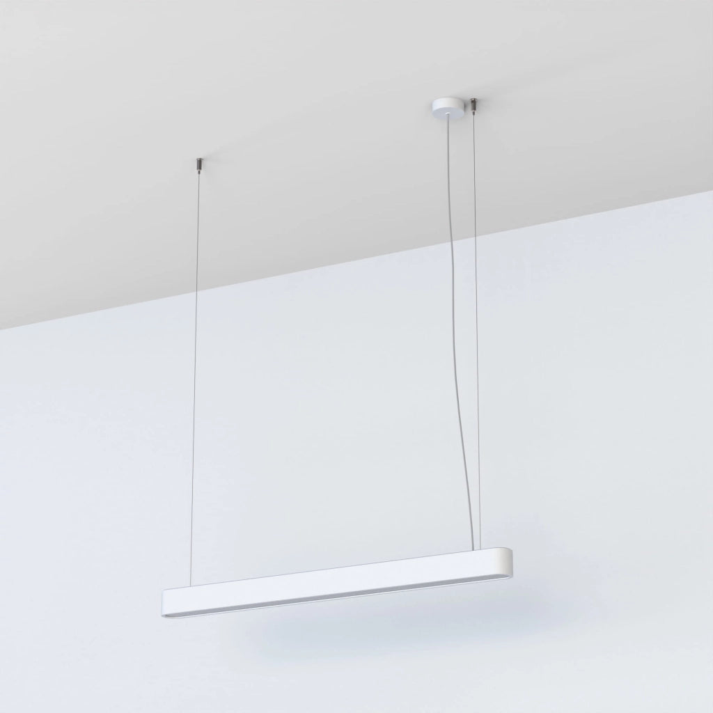 Lampada a sospensione Nowodvorski Soft 7547 bianca 95cm