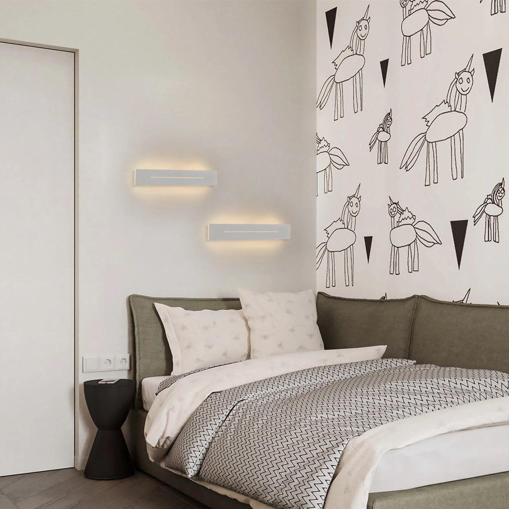 ZMH Applique LED bianca per interni 30cm 60cm 100cm