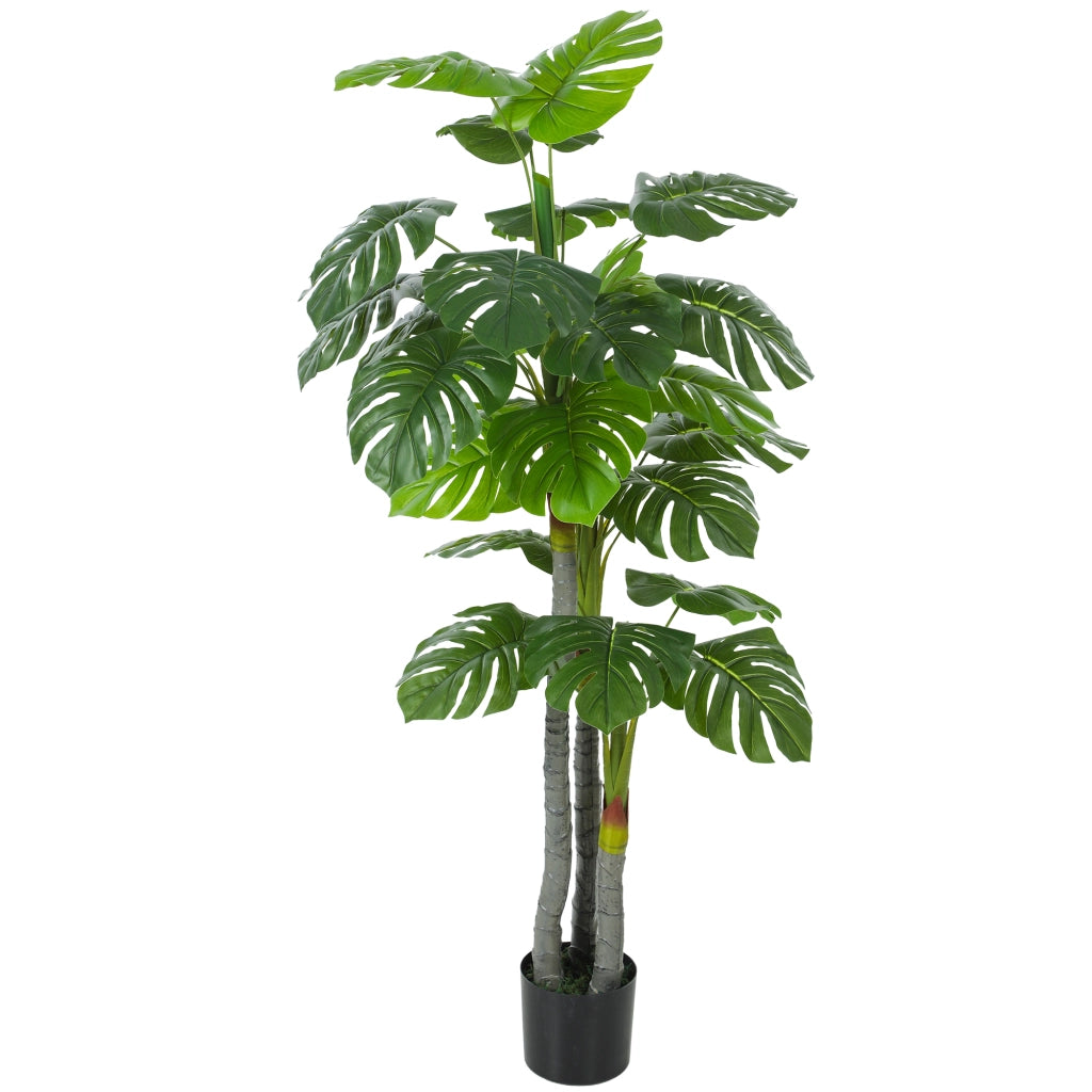 Pianta Artificiale Monstera ¨C Xylo ¨C H.1,5 m con Vaso