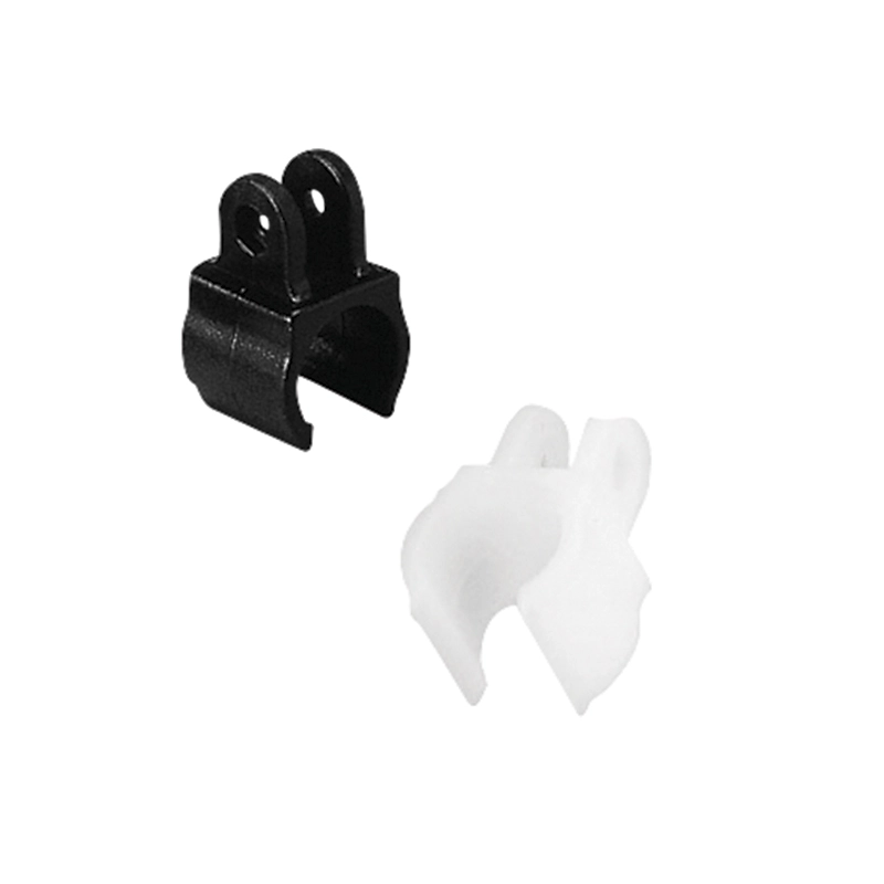 SUPPORTO A FORCELLA BIANCO PER TUBO