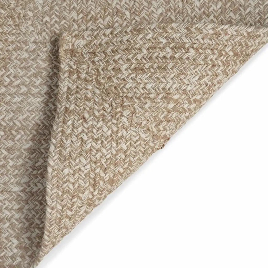 Tappeti per area Naturale e Bianco 80 x 250 cm Juta 42010473