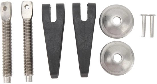 Supporto Motore Esterno - Kit di Fissaggio 6G1 4311600 - Maniglia - Sostenibile - Facile da Utilizzare - ABS/Leggero in Alluminio