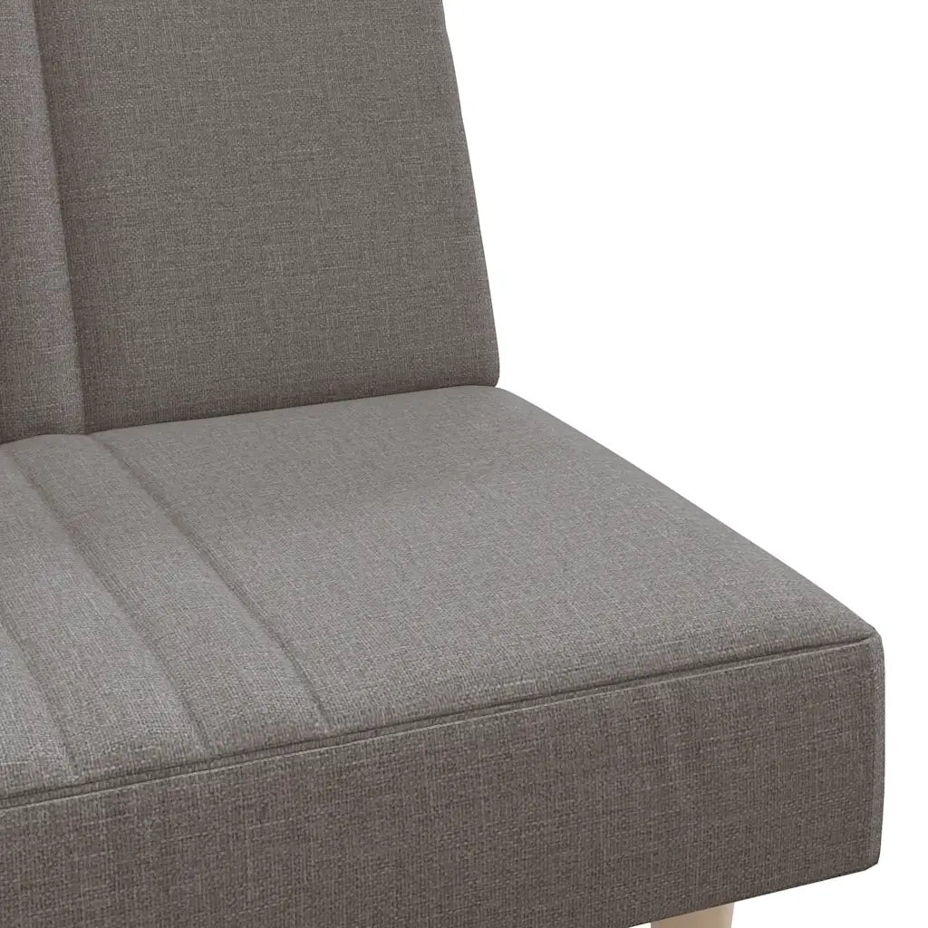 Divano Letto Tortora in Tessuto 351886