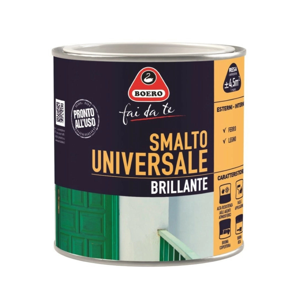 Smalto Universale Bianco 0,5Lt - Boero