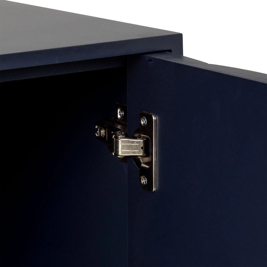 Armadio in legno nero 76x42x125h cm