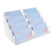 Espositore Porta biglietti da visita 8 tasche da banco
