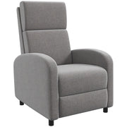 Poltrona reclinabile relax ¨C Minimal ¨C Grigio 64x86x102 cm