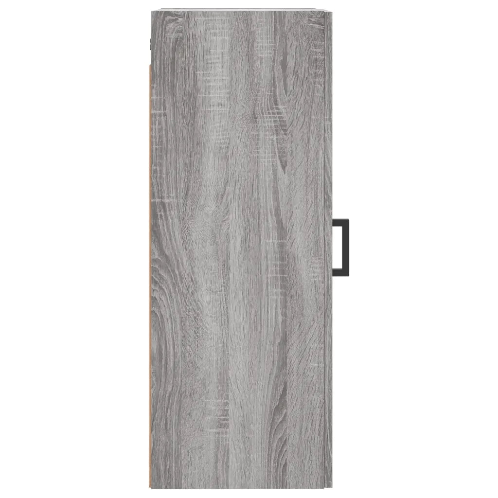 Armadietto a Muro | Mobile a Parete Grigio Sonoma 34,5x34x90 cm