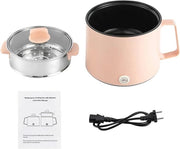 Pentola elettrica multifunzionale con valvola di vapore e rivestimento antitendine - 600 W - Pentola portatile per casa, ufficio e studentato.