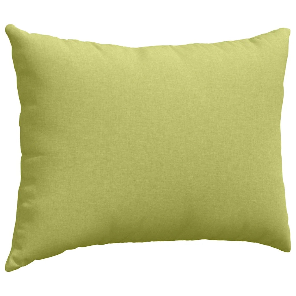 Cuscini da Divano 2 pz | Cuscini per sedie Verde chiaro 70 x 50 cm Tessuto