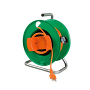 Avvolgicavo elettrico poly pool pp0719 arancio e verde