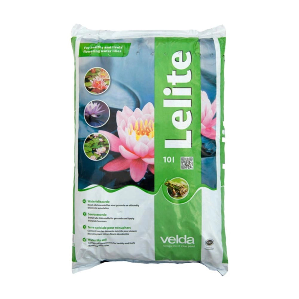 Velda Lelite - substrato fertile per laghetti specifico per Ninfee Formato: 10 L