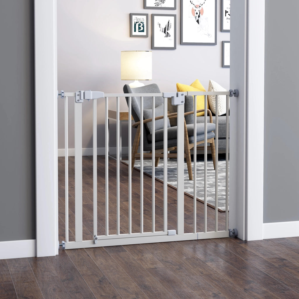 Cancelletto per Cani Estensibile ¨C Minimal ¨C Bianco 76.2cm