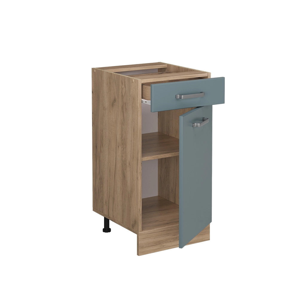 Vicco Mobiletto base per cucina Grigio-blu 40 cm , PL Antracite