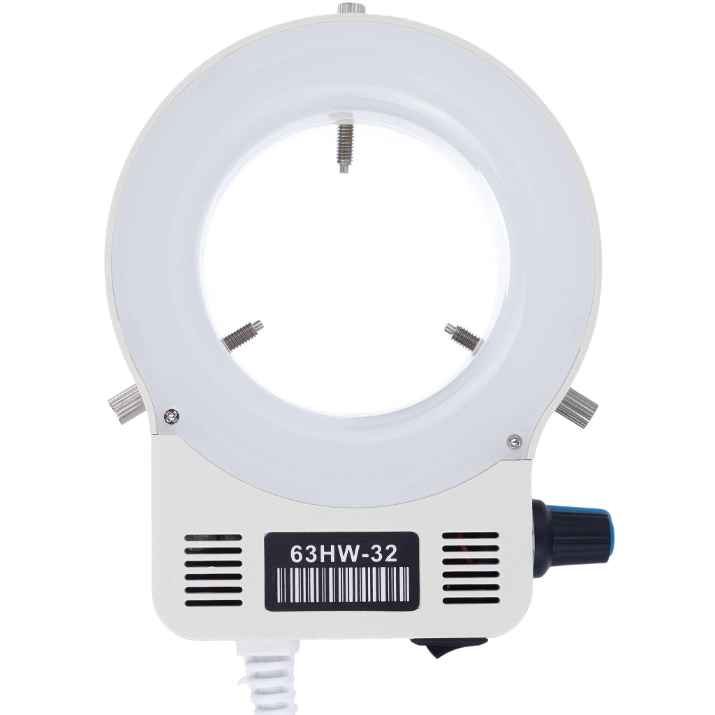 Illuminatore per Microscopio 32xLED – Regolabile con Dimmer | Diametro 60-95 mm