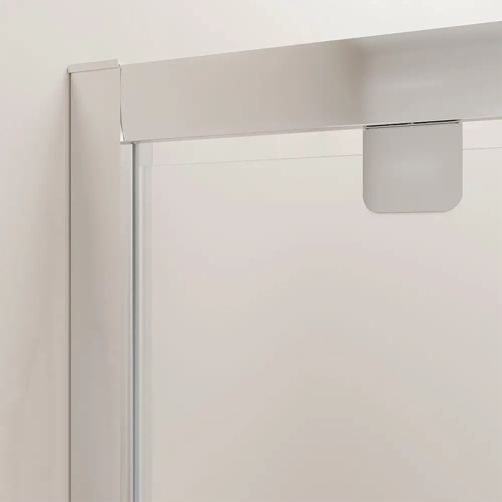 Box doccia 75x90 cm angolare apertura a battente vetro 6mm opaco | Apulia
