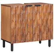 Armadio per Lavabo da Bagno con porta Marrone 62 x 33 x 58 cm 4017919