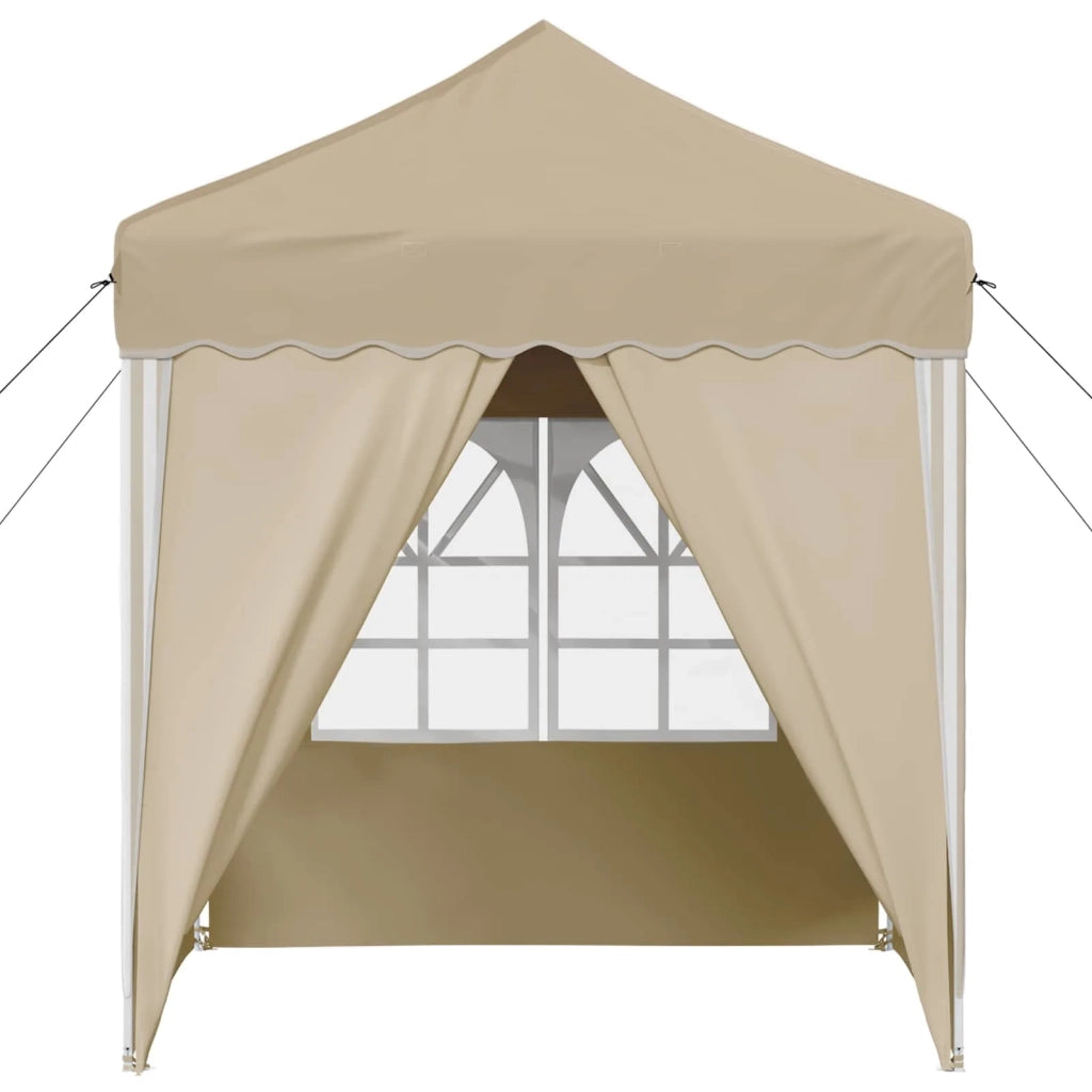 Tenda per feste a pop-up-Gazebo Crema 195 x 195 x 245 cm 550117