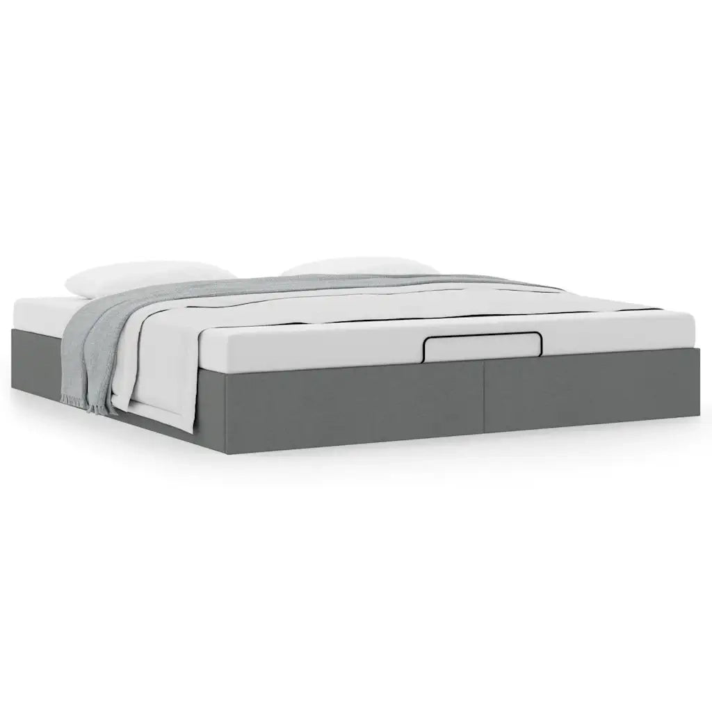 Struttura Letto Pouf senza Materasso 180x200 cm in Tessuto 3310897
