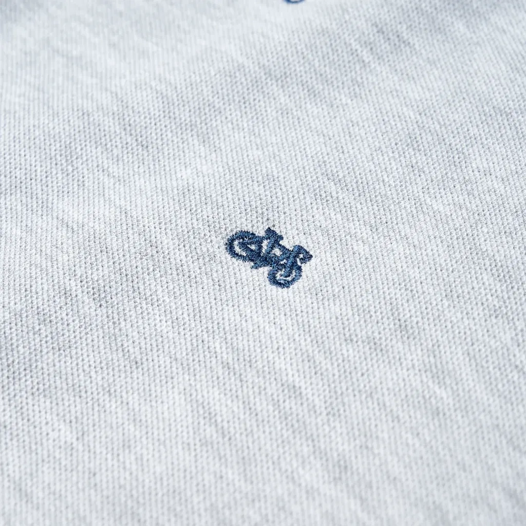 Polo per Bambini Grigio Mélange 128 12167