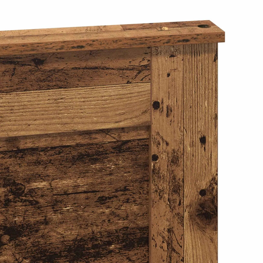 Testiera | Testata con Testiera | Testata Legno vecchio 140 cm Legno multistrato