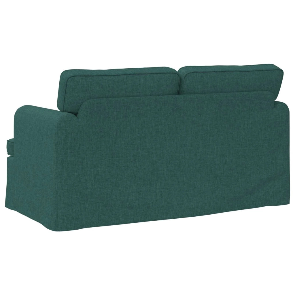 Divano | Divano da soggiorno | Sofa Verde Scuro 144 x 80 x 85 cm Tessuto