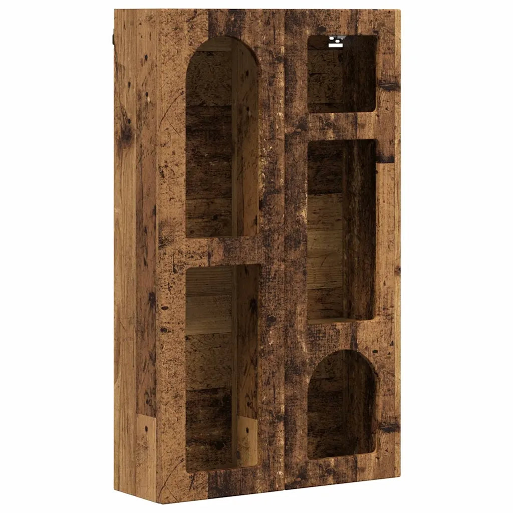 Armadio pensile con lo scaffale Legno vecchio 59 x 20 x 100 cm CFW8202815