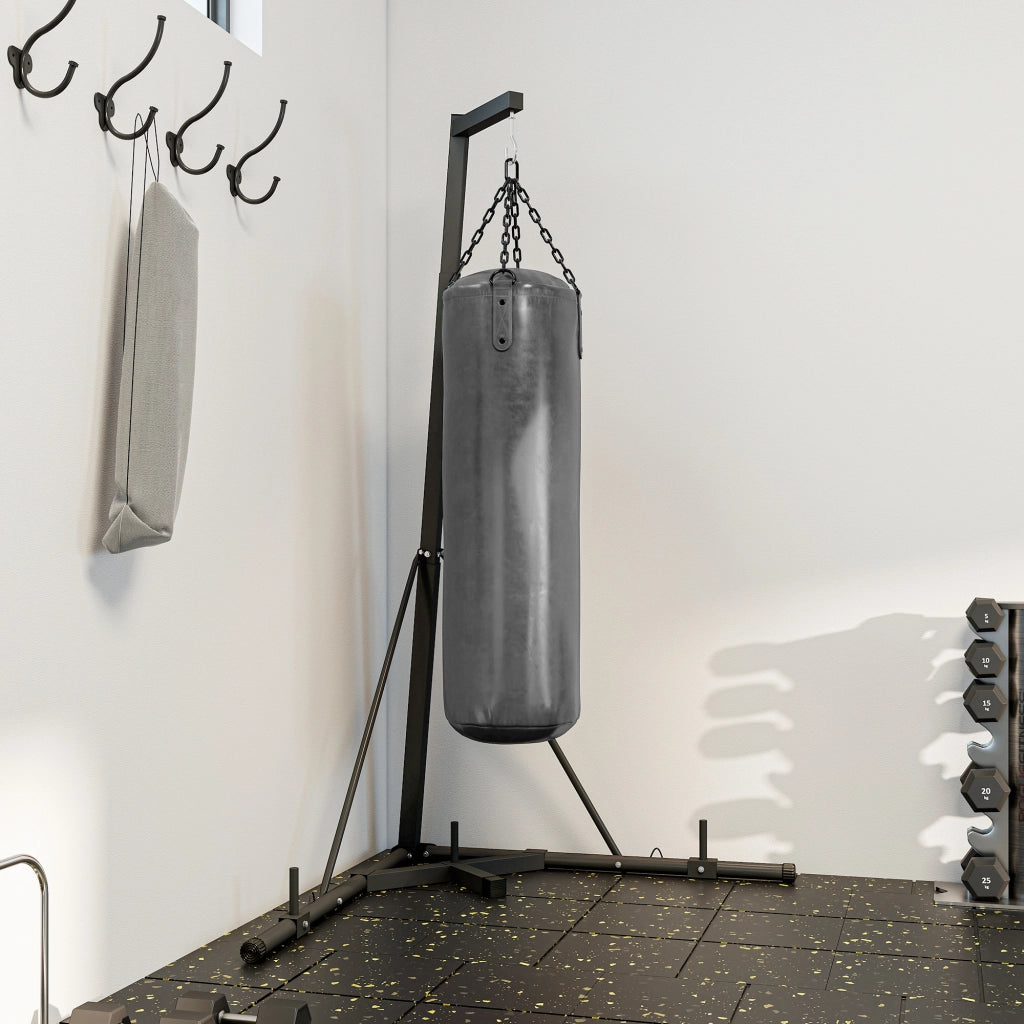 Supporto Sacco da Boxe ¨C Minimal ¨C Nero 170x90x182-225 cm