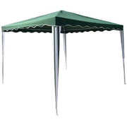 GAZEBO STANDARD POLY DOMUS - ACCIAIO/POLY  VERDE MT 3X3
