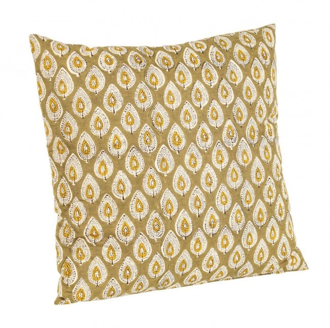Set 4 Cuscini Decorativi Cotone Giallo Boho da Interno - ESOTICO