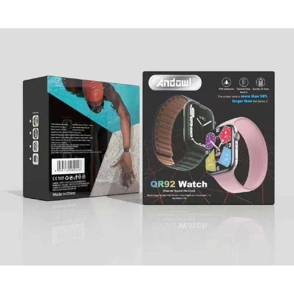 Trade Shop - Smartwatch Orologio Intelligente Ip67 Impermeabile Bluetooth 3.0 / 4.0 Qr92 -