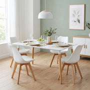 TAVOLO LIONE 140 X 80 BIANCO