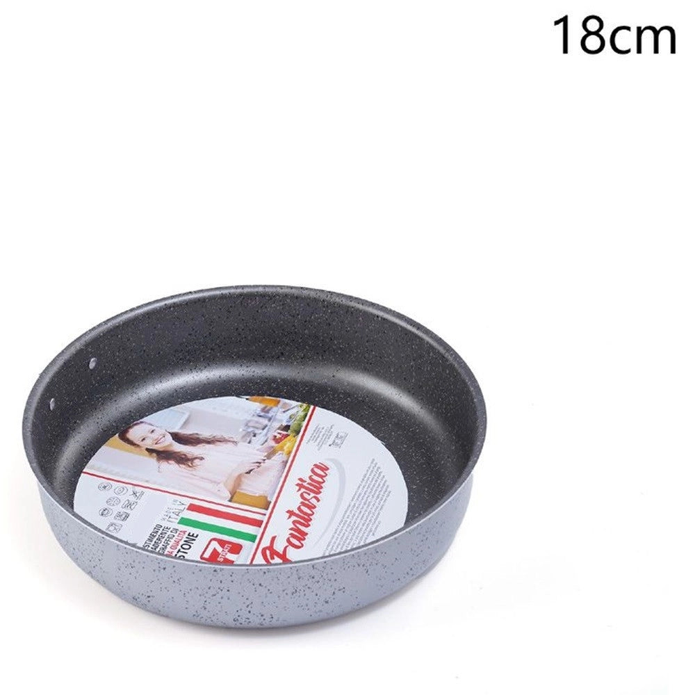 Trade Shop - Tortiera Rotonda Rivestimento Antiaderente Antigraffio ø18-22-26-30cm Teglia Cucina -