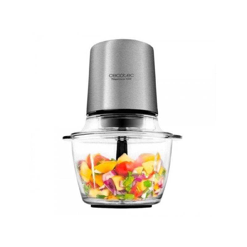 CECOTEC 03043 - Tritatutto elettrico TitanGlass 1000