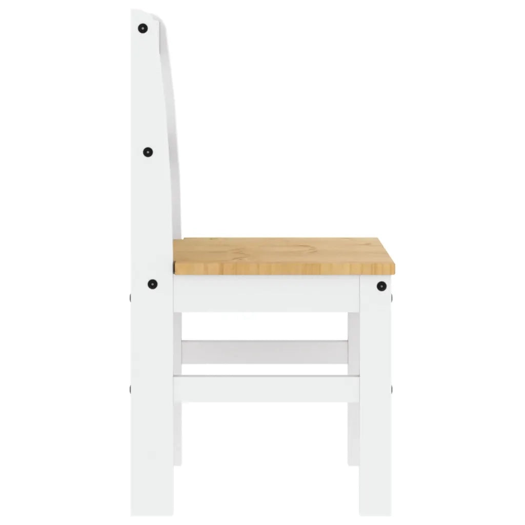 Sedie da Pranzo 2 pz PANAMA 105x30x45 cm Legno Massello Pino 4005731