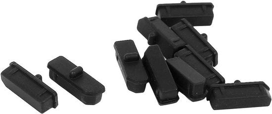 Set di Protezioni per Porte Display con 10 pezzi - Set di Coperture per Porte Computer con Sourcing