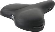Sella per Bicicletta Donna Nero Impermeabile