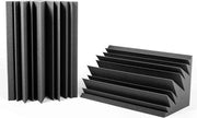 Pannelli Acustici Studio Pro 2 pezzi 59x30x30 cm Nero Non Compresso