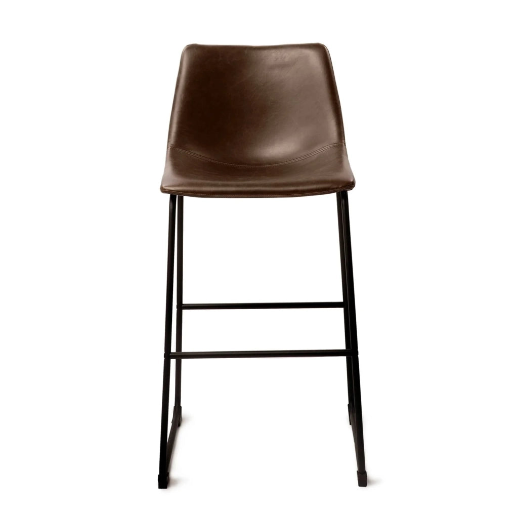 LÚZETE - SGABELLO LENNIX VINTAGE MARRONE