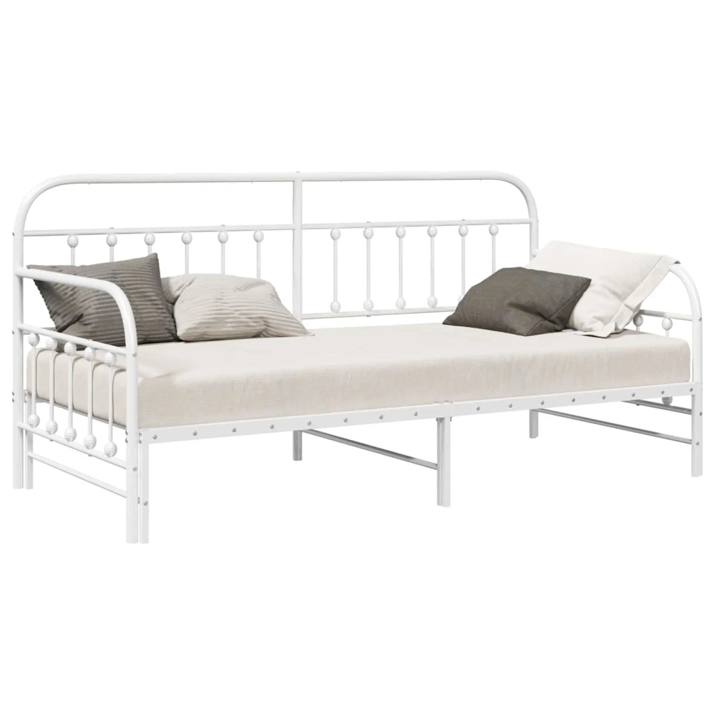 Struttura per letto di giorno Bianco 90 x 200 cm 42002652