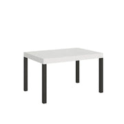 Tavolo allungabile 140/400x90 cm Everyday colore bianco frassino gambe antracite