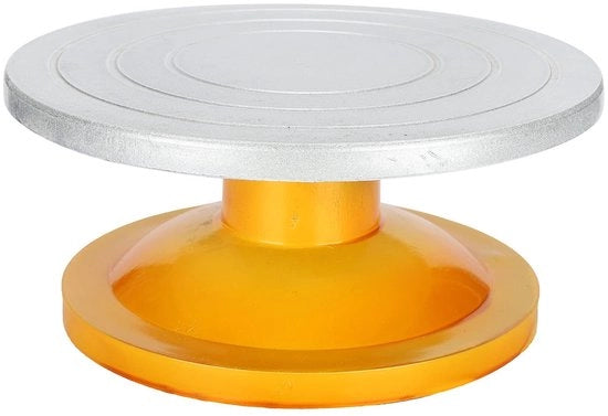 Kit di modellazione a rilievo professionale - piatto di lavoro 9,8 pollici - base antiscivolo - strumento ceramico - attrezzatura per ceramica - rotazione morbida - macchina da tornio