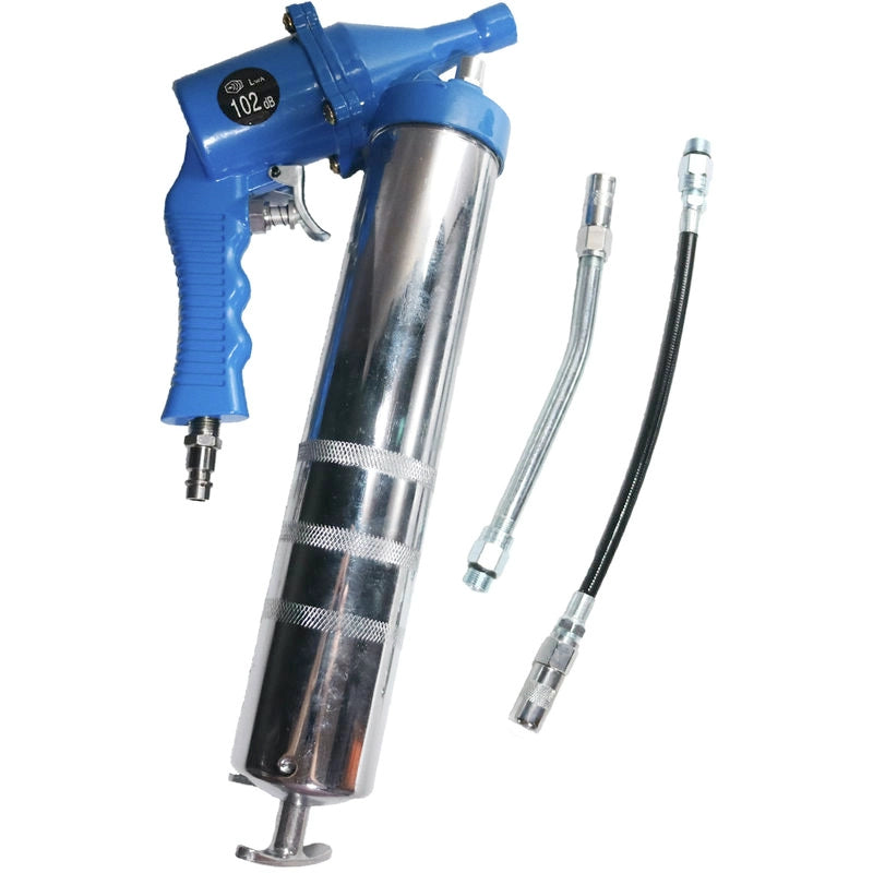 INGRASSATORE AD ARIA MANUALE POMPA PISTOLA GRASSO TUBO 500 ML