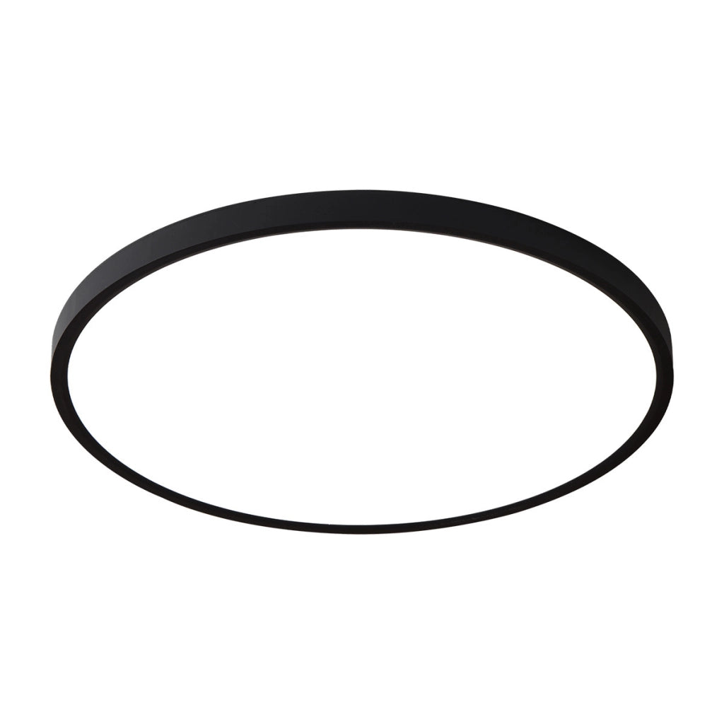Plafoniera LED rotonda nera Ø30cm 24W CCT California