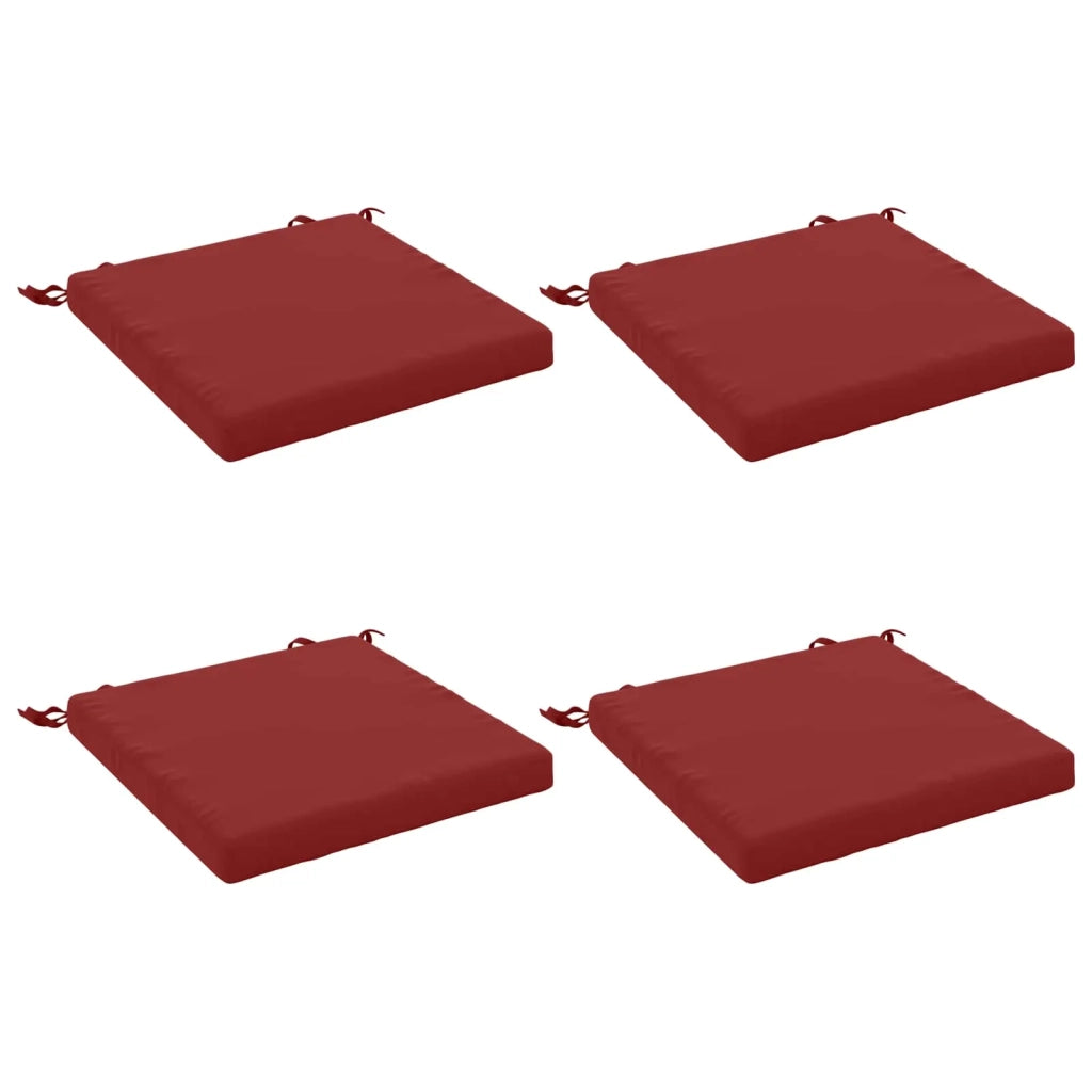 Cuscini per Sedia in 4 Pezzi SOEST 4 pz 100% Poliestere 944381